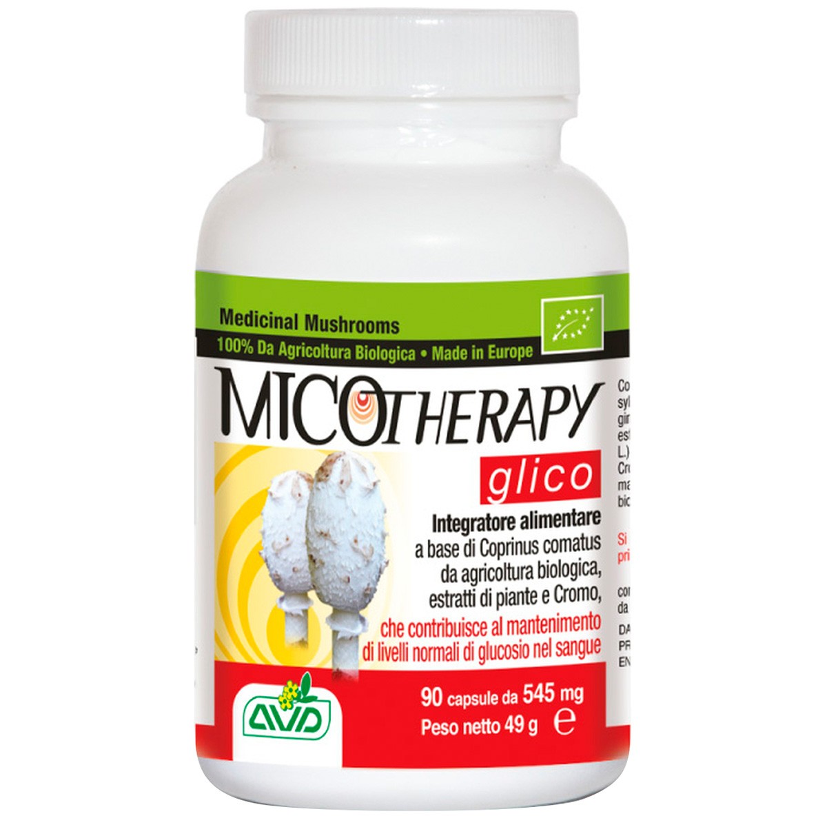 Micoteraphy glico 545 mg 90 capsulas avd
